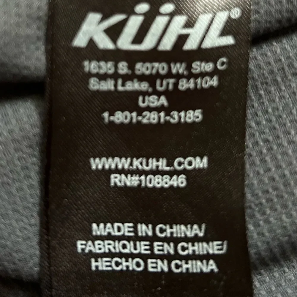 Kuhl Women's Charcoal Gray Athletic Outdoor Skort Size 12
